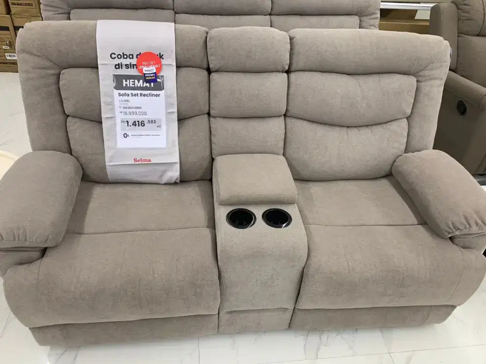 PROMO SOFA SET RECLINER (3+2+1)
