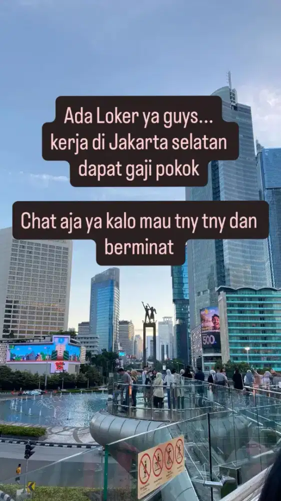 Ada Loker ya teman teman