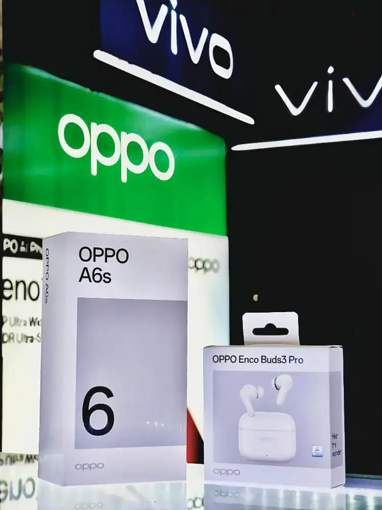 Oppo A6s 16/256 Promo Harga New Segel Garansi Resmi Oppo Free Encobuds