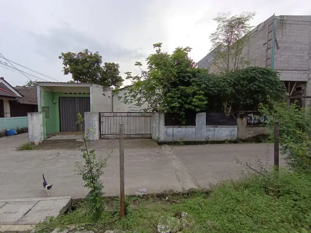 Dijual rumah 1 lantai, tanah hook