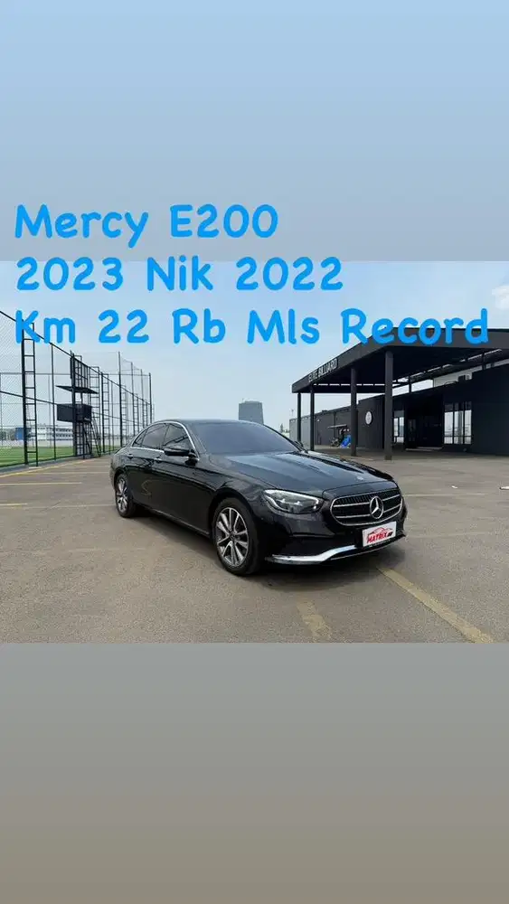 Mercy E200 Black on Cannamon2023 Nik 2022 Siap pakai