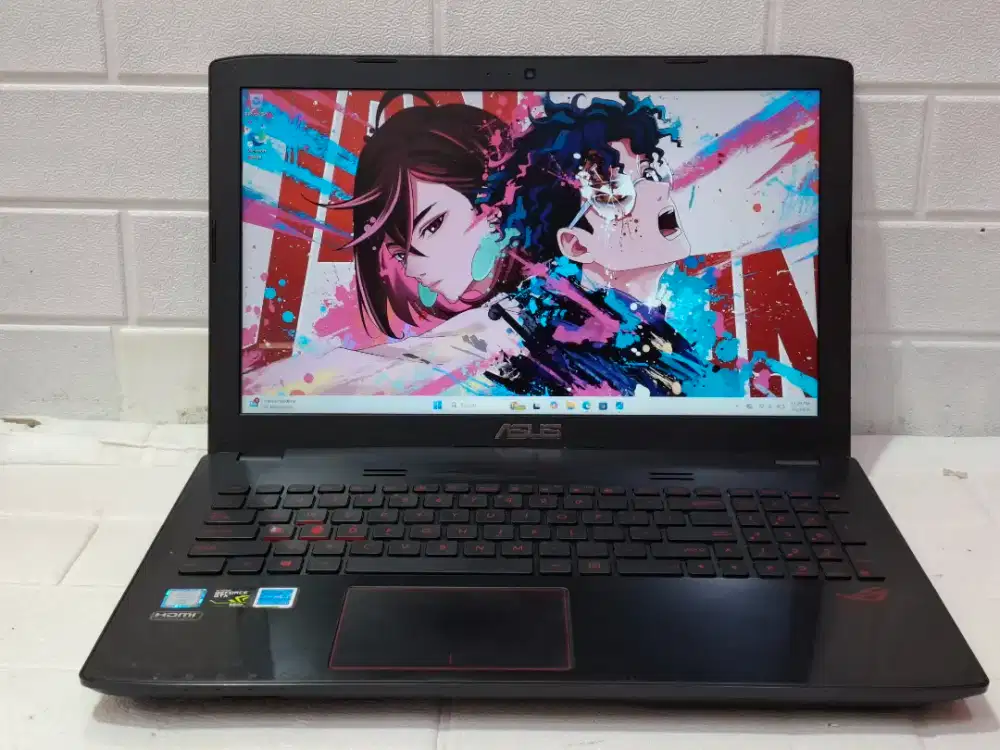 Laptop Asus ROG GL552VX Prosesor intel(R) Core(TM) i7-6700HQ