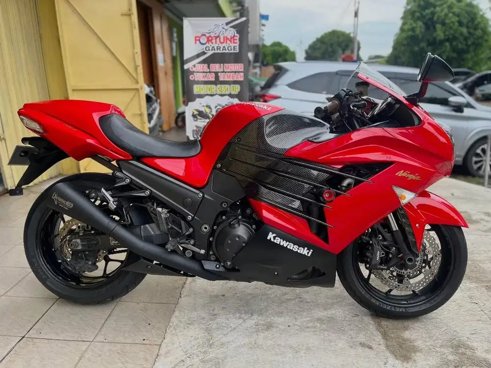 KAWASAKI ZX1400 2013 FULL PAPER MERAH ANTIK ZX 1400 ZX14R ZX14 ZX