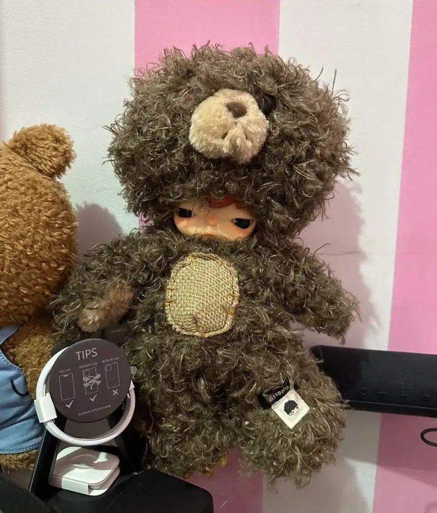 POP MART HIRONO BEAR VINYL PLUSH DOLL 100% Original