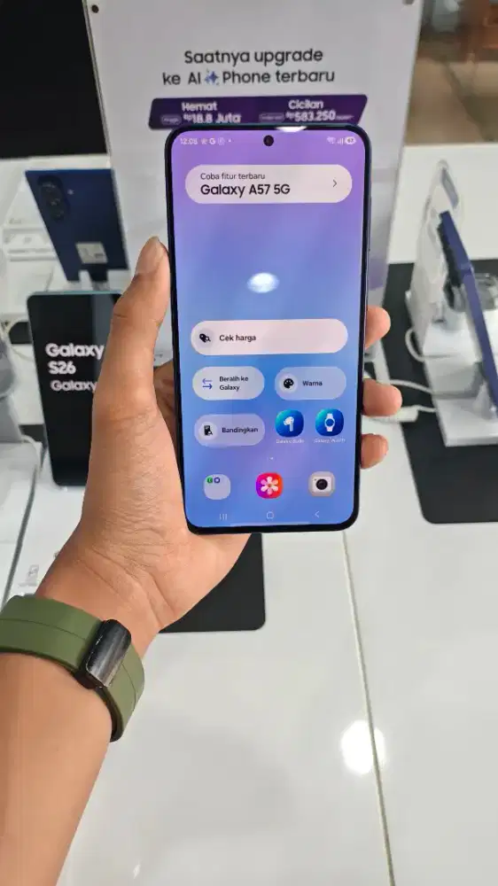 Samsung Galaxy A57 5G Free Upgrade Memori Cicilan 0%