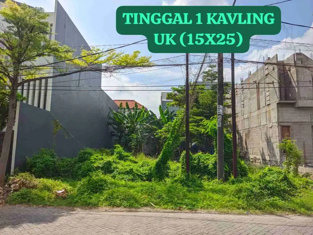 ‼️LANGKA,MURAH TANAH 7 juta/m2‼️Siap Bangun di Kebonsari Elveka Surabaya .