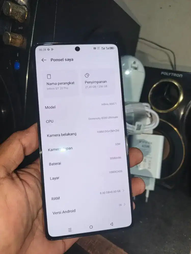 INFINIX GT 20 PRO 5G 8/256