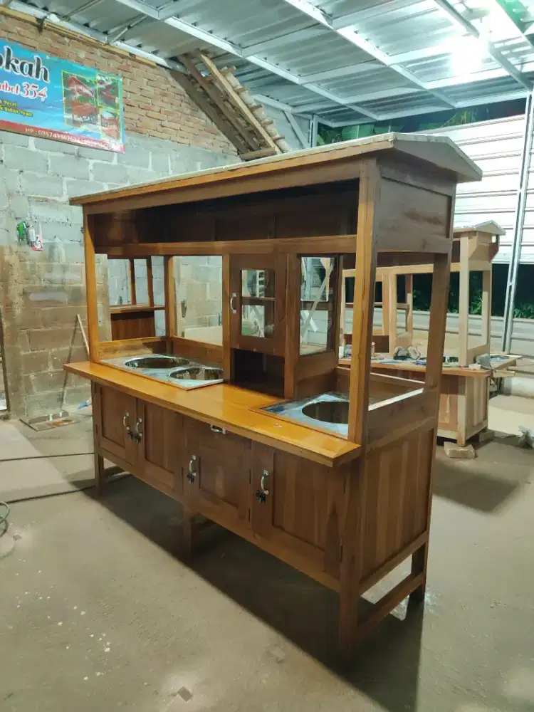 Jual Gerobak Angkringan,Bakso,Mie Ayam,sate,bubur ayam, dlL.