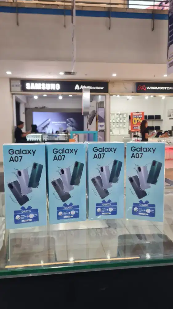 NEW GALAXY A07 4/64 FREE 25W + HYDROGEL CLEAR + CLEAR CASE‼️