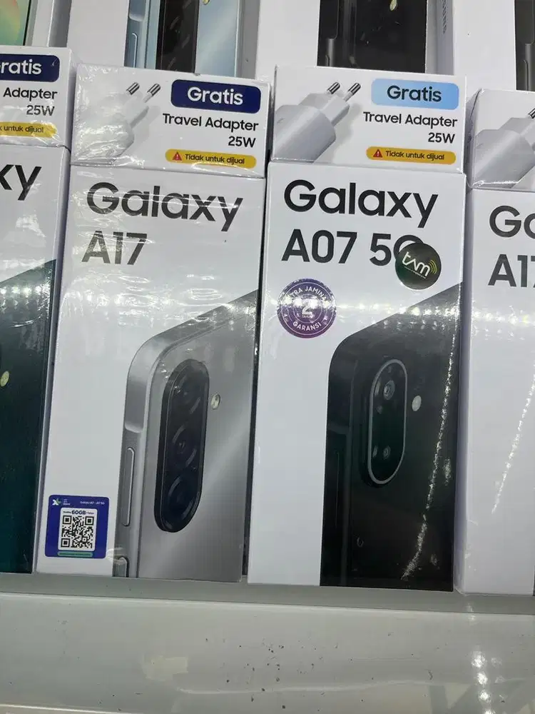 samsung galaxy A07,A17 promo dp 0% gratis 1-2x angsuran