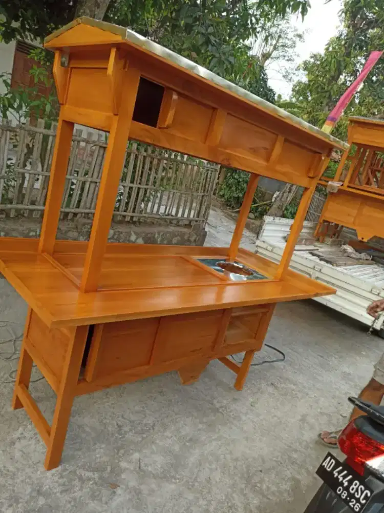 Jual Gerobak Angkringan,Bakso,Mie Ayam,sate,bubur ayam, dlL.