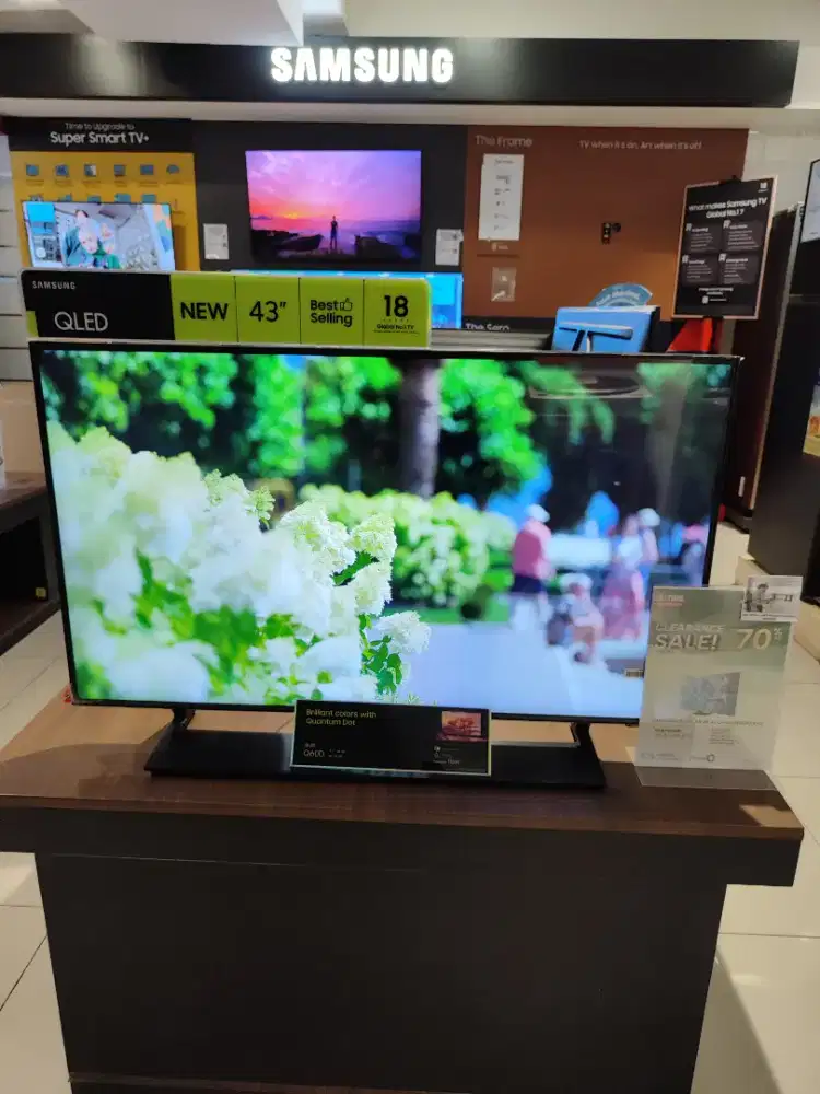 Smart TV samsung QLED 43 inch QA43Q60DA