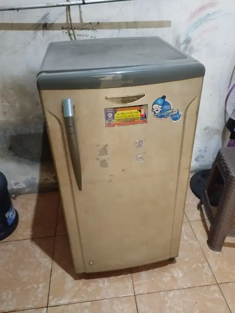 KULKAS FREEZER ES BATU/FROZEN FOOD MERK TOSHIBA