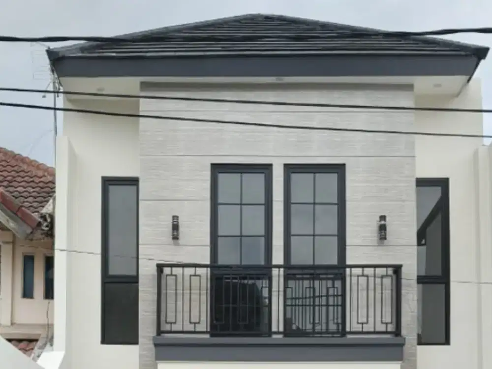DIJUAL RUMAH BARU GRESS PANTAI MENTARI SIAP HUNI ROW LEBAR