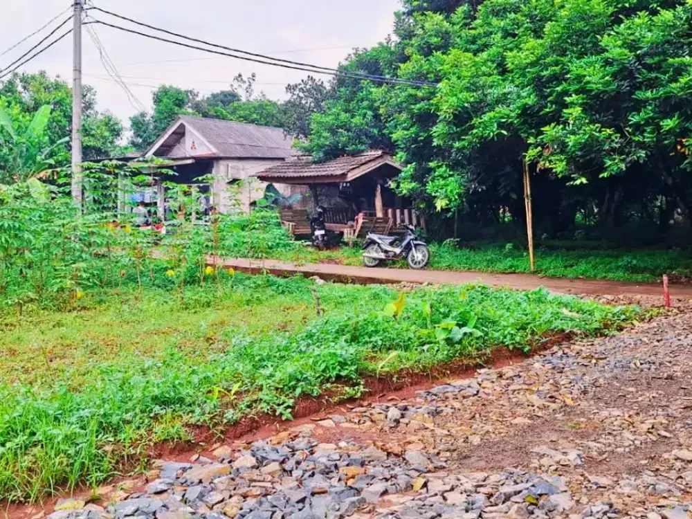 Dekat Pintu Tol Burangkeng, Tanah Kavling Murah 1 Jt-an SHM
