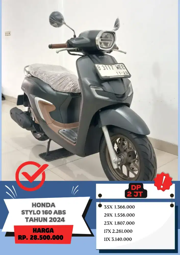Honda Stylo 160 ABS Tahun 2024