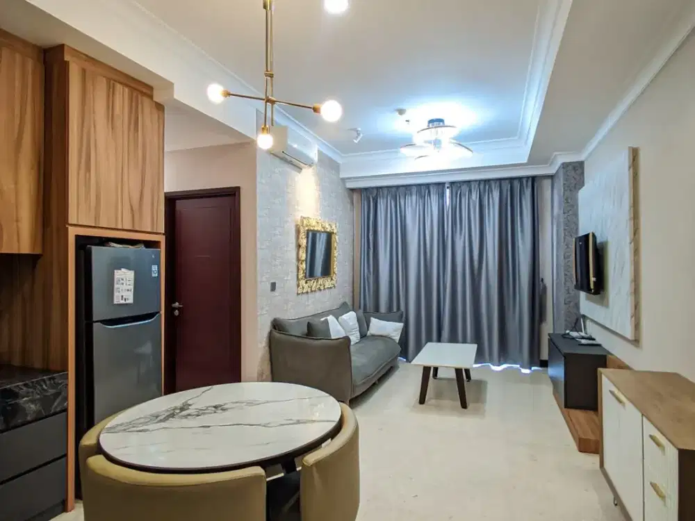Sewa 3 BR Apartemen Permata Hijau Suites Murah, Langsung Huni Tinggal Bawa Koper
