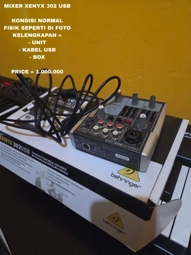 MIXER XENYX 302 USB