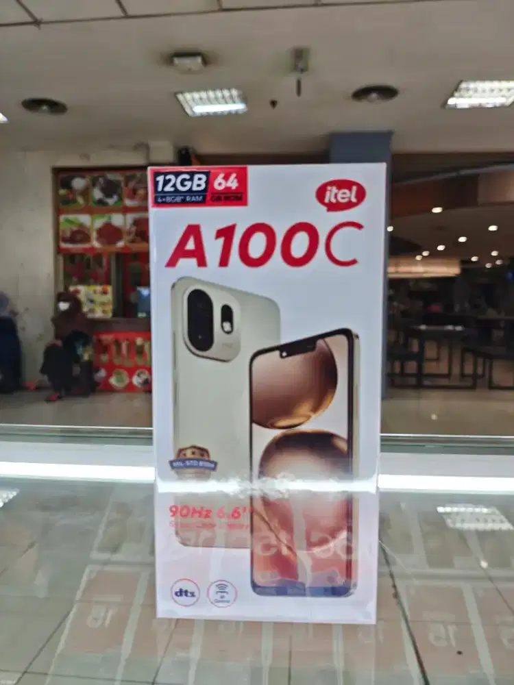 ITEL A100C 4/64 GB CICILAN BUNGA 0%