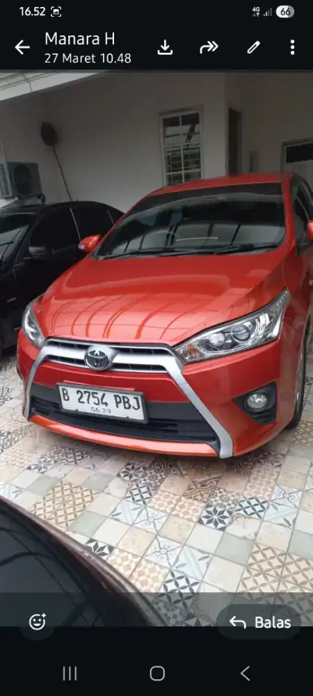 JUAL MOBIL TOYOTA YARIS G BERKUALITAS
