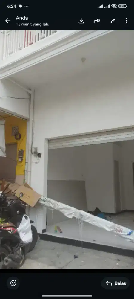 Disewakan oper kontrak toko rolling door strategis untuk jualan