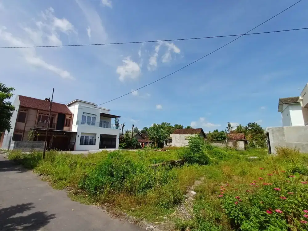 Tanah Jogja Strategis Dekat Exit Tol Jogja-Solo Nyaman Untuk Hunian