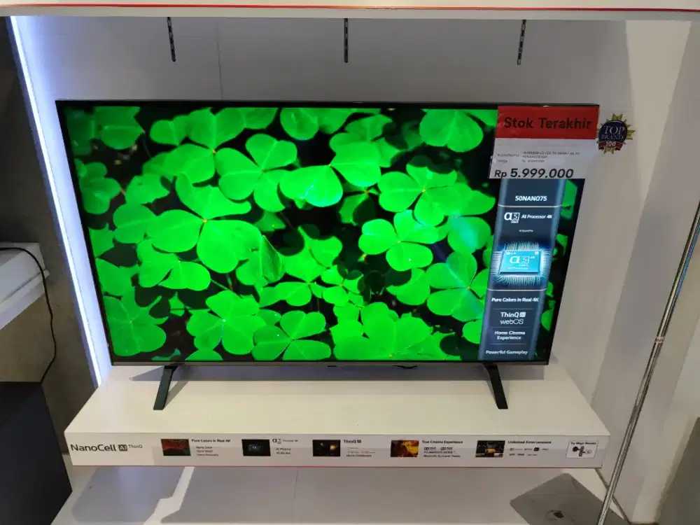 Smart TV LG 50INCH SERI NANOCELL PREMIUM