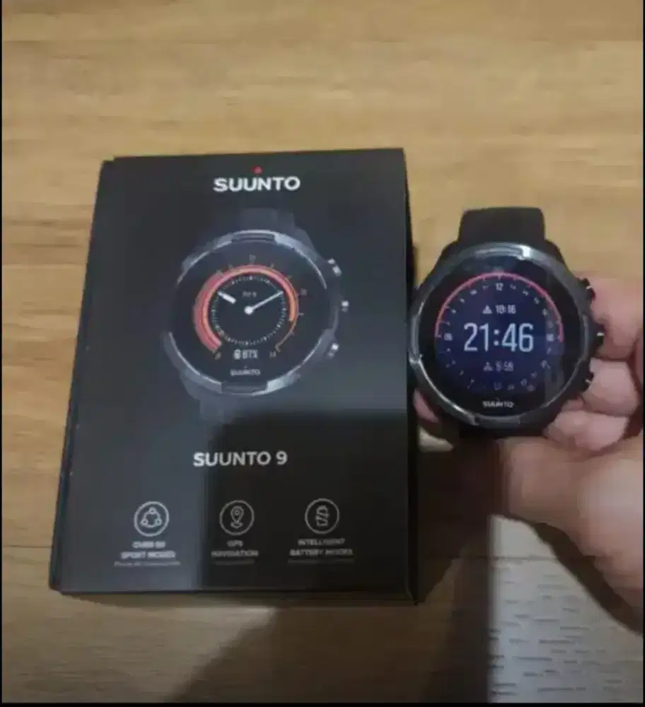 Jual murah jam tangan smart watch suunto 9 baro titanium,5,4jt bs nego