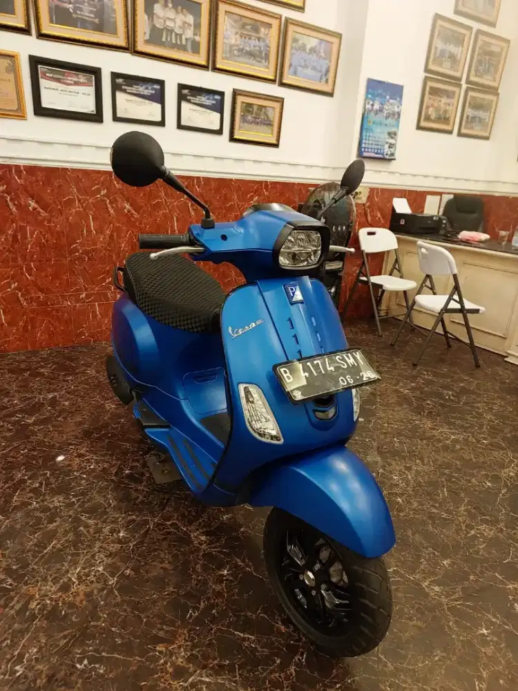 DP 3JT VESPA S125 TH 2021 MESIN ADEM GARANSI BISA BAYAR COD