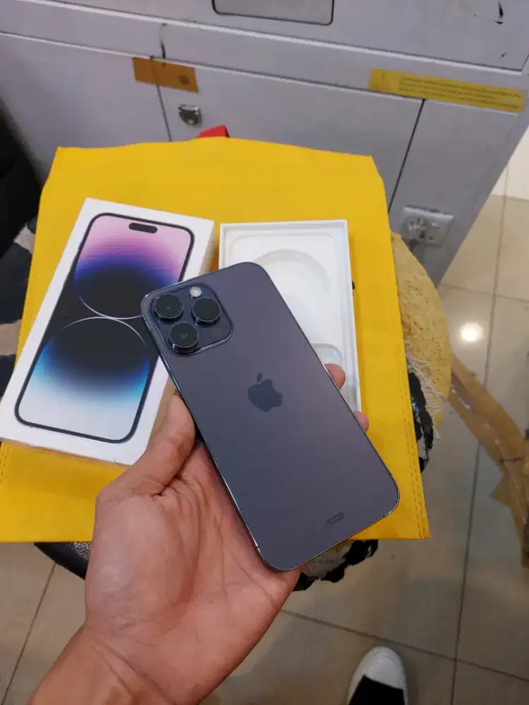 Iphone 14promax 128 garansi resmi ibox