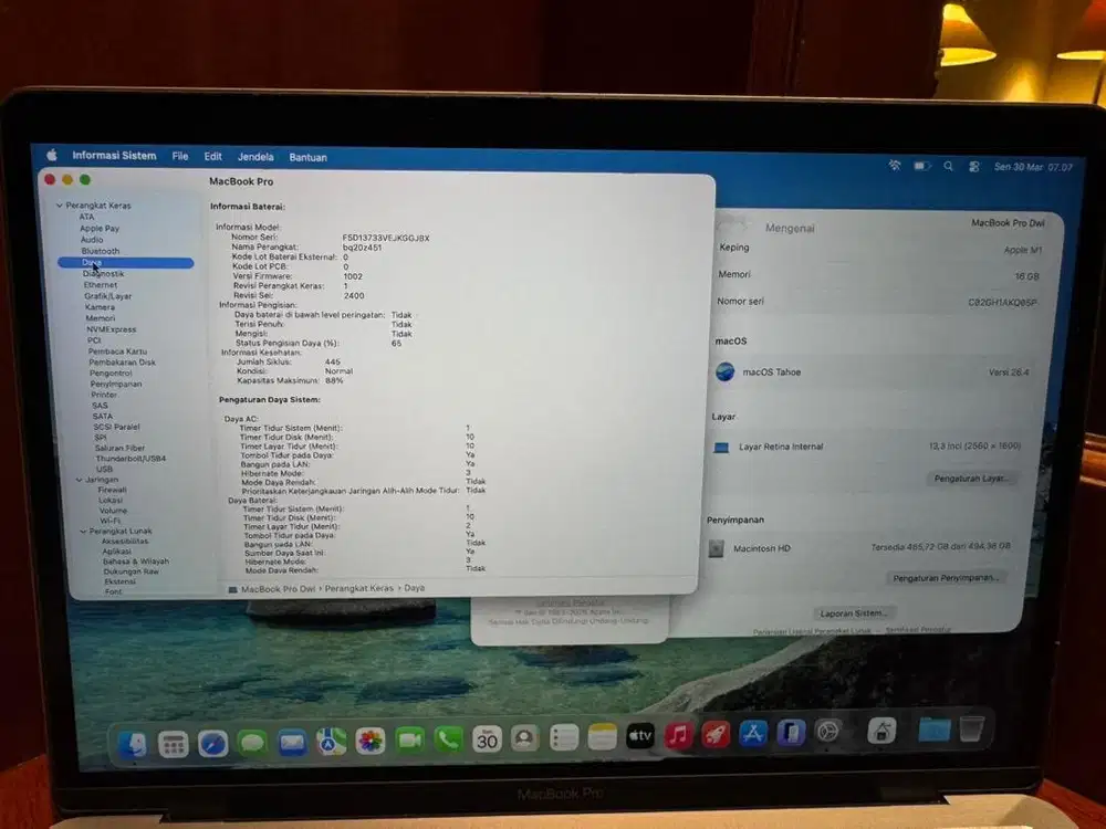 Macbook Pro M1 13inch 16/512GB EX IBOX