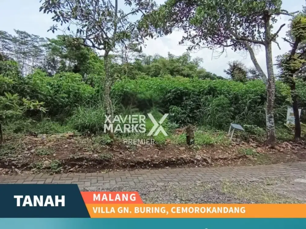 Harga Dibawah Pasar Dijual Tanah di Villa Gunung Buring Malang