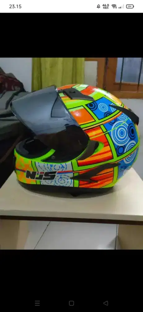 Helm NJS shadow motif VR46