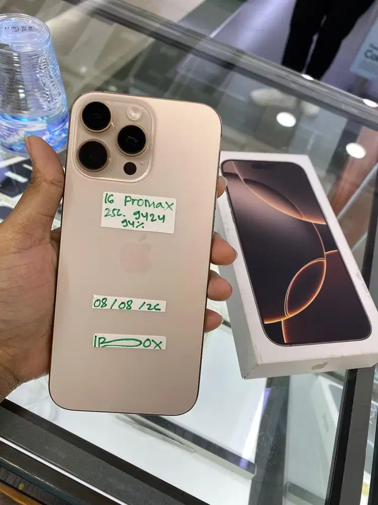 Iphone 16 promax 256 dessert garansi ibox