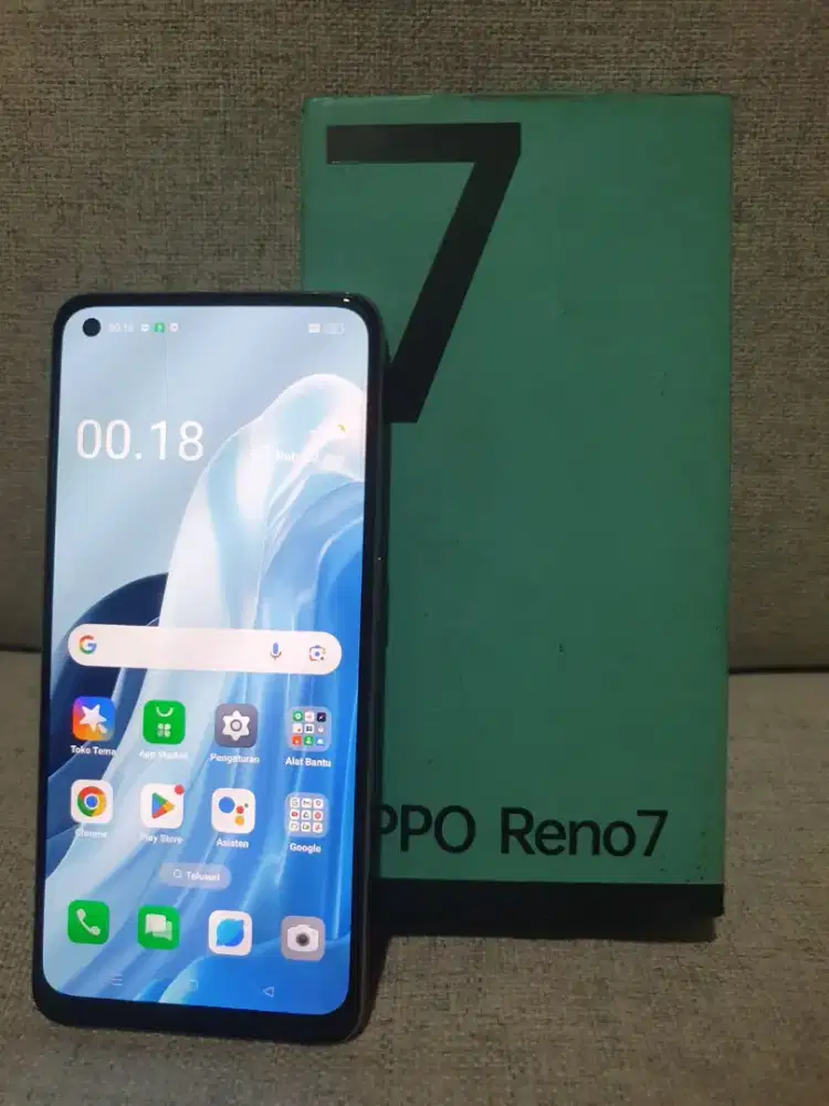Jual hp oppo reno 7 fulset