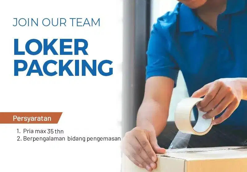 LOWONGAN PACKING ONLINE SHOP TOKO OLSHOP