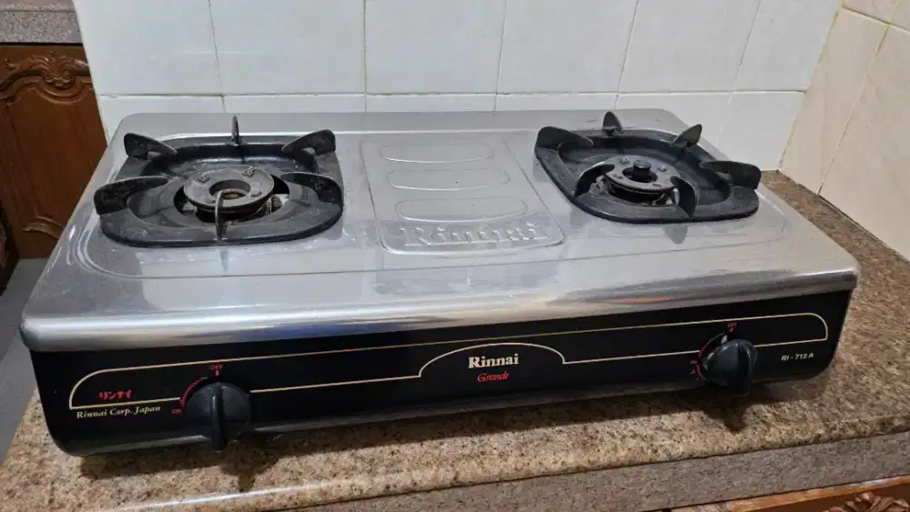 kompor gas 2 tungku Rinnai Grande