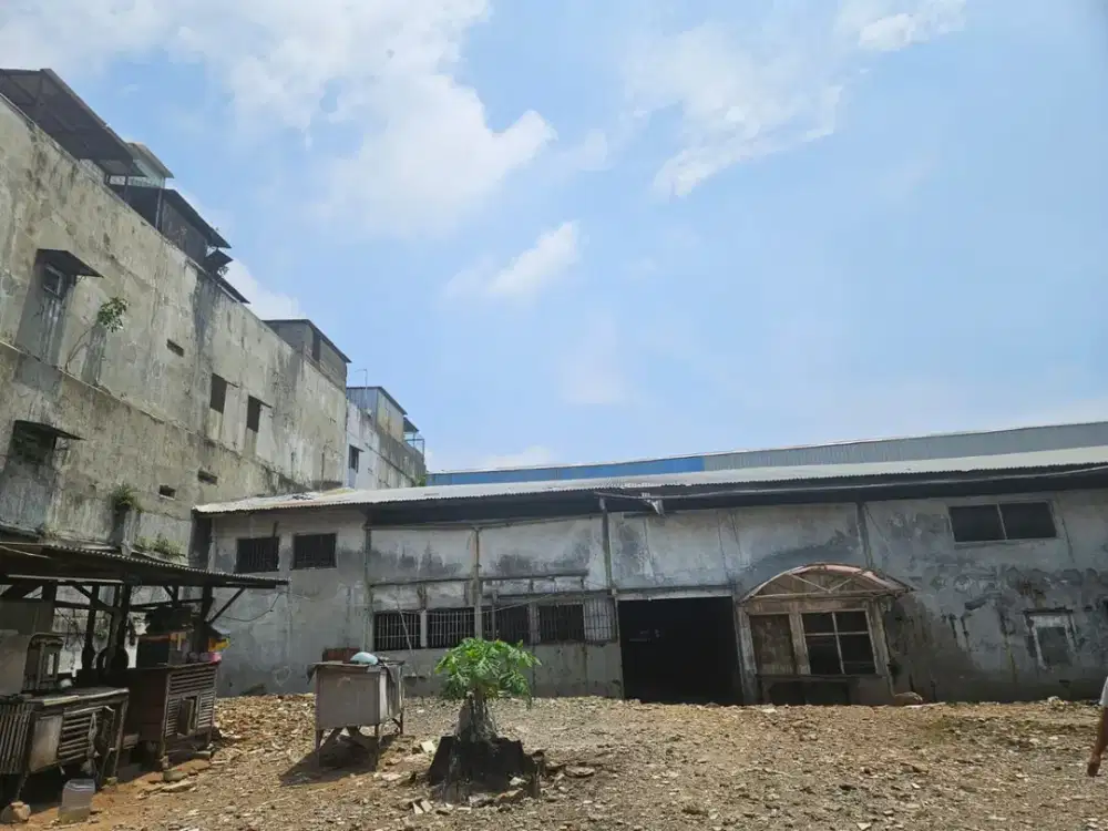 Tanah 1700m² Kapuk Raya  Jakarta Utara – Free Gudang 600m² + 2 Ruko, Lokasi Super Strategis!