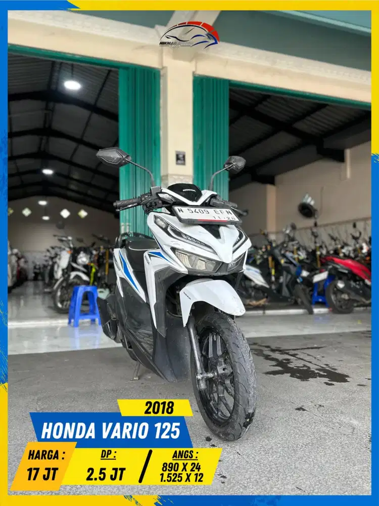 HONDA VARIO 125 2018 NEGO SAMPE DEAL MASZEHH HIKMAH MOTOR KEPUH MALANG