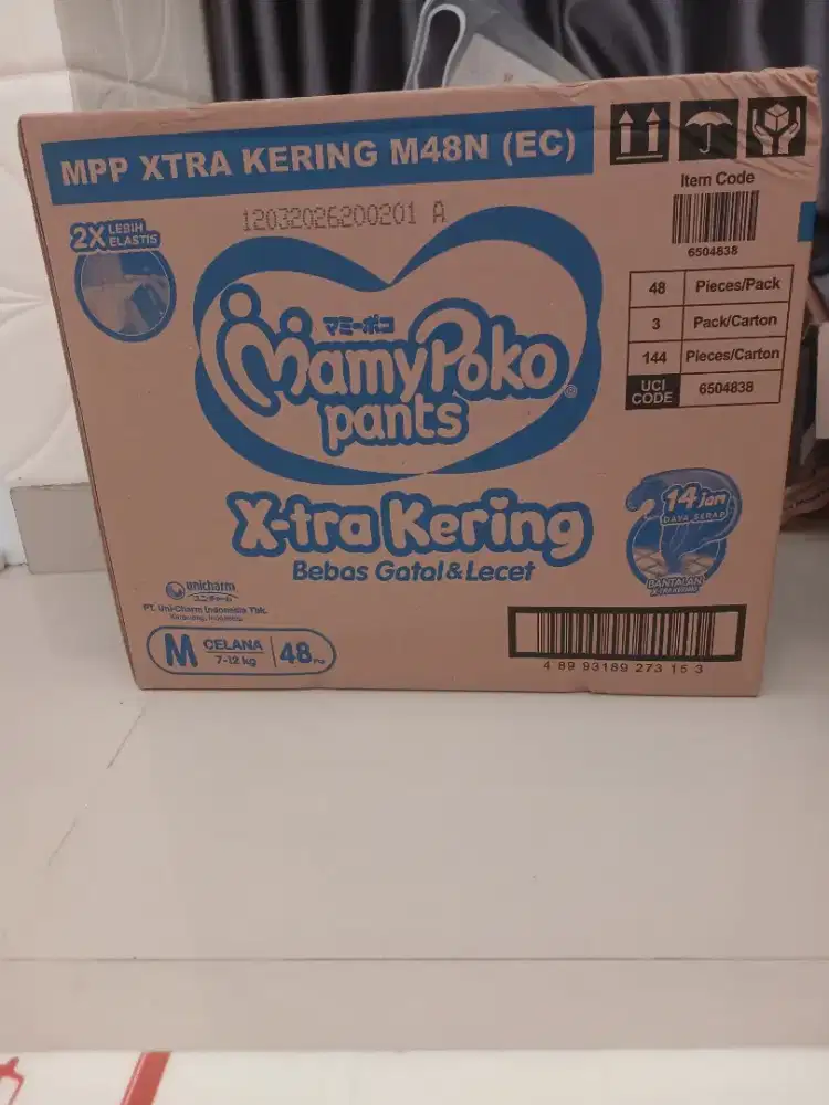 Mamy Poko M48 isi 3 pack (144 pcs)