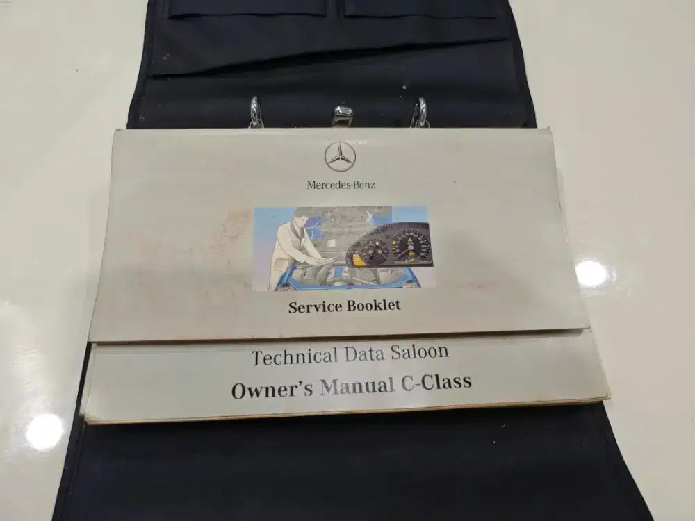 Buku Manual Book Mercedes Benz C Class W 202