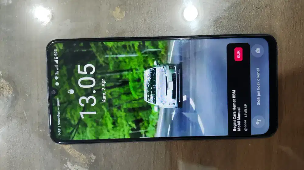 DI JUAL HP Realmi Note 60X RAM 4+8 Hitam