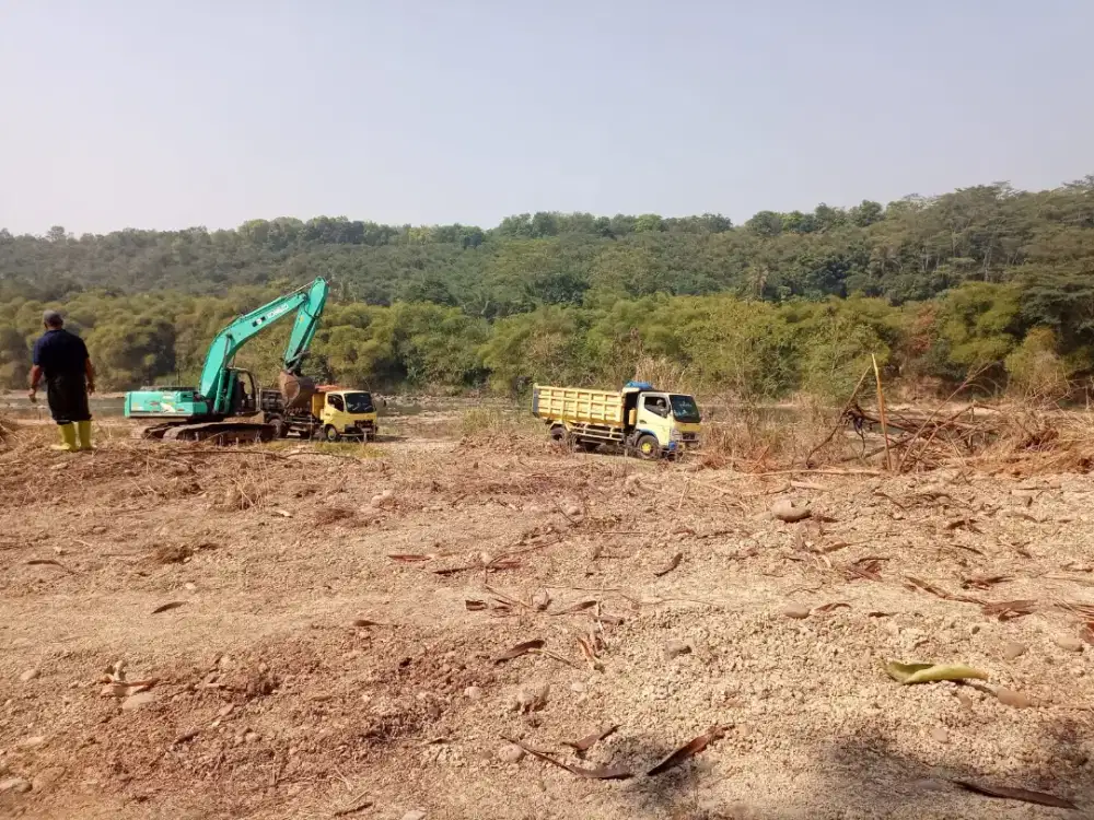 Hotmix paving aspal jalan land Clearing Bongkaran bangunan tua