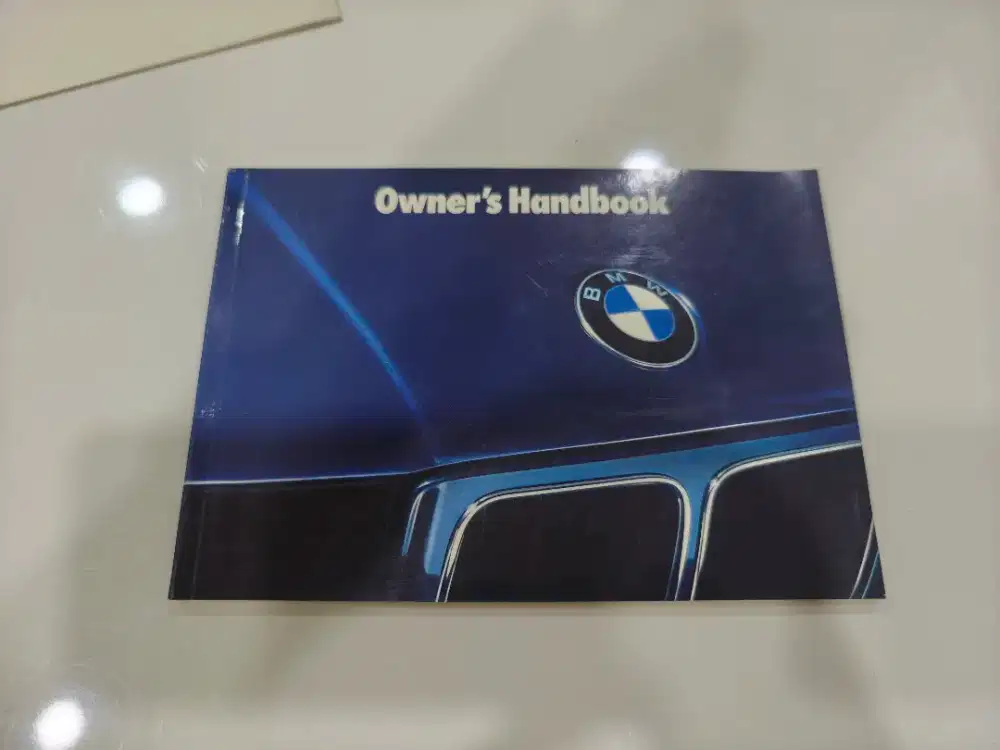 Buku Manual Book BMW seri 5 520i E34