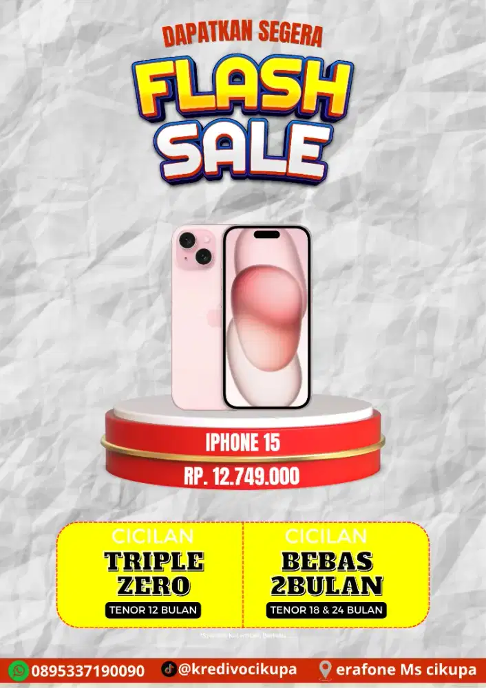 iPhone 15 128 cicil murah
