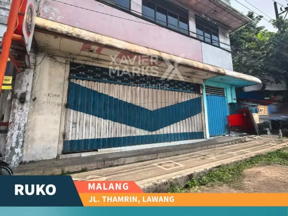 Disewakan Ruko Dekat Pasar Lawang di Raya Thamrin, Lawang Malang