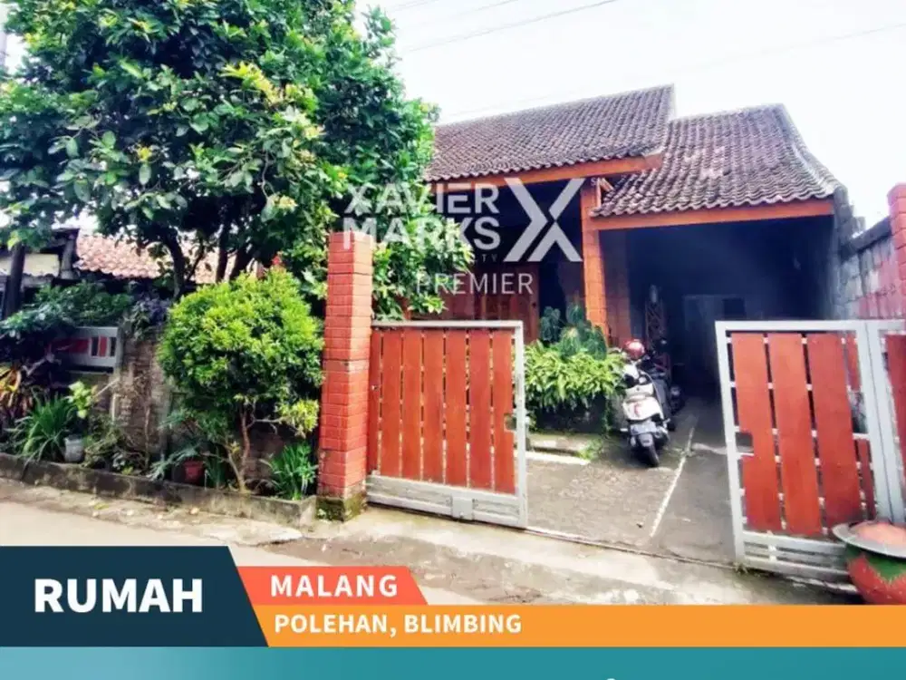 Dijual Rumah Antik Terawat di Polehan Blimbing Malang