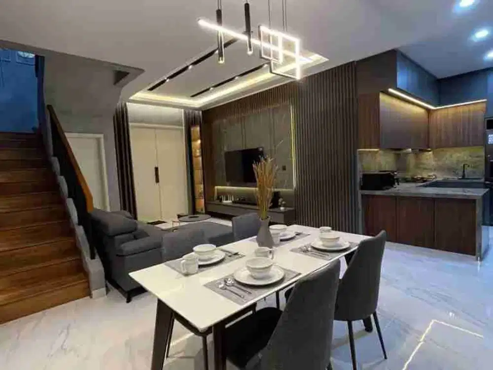 MURAH BANGET Rumah Full Furnished Design Interior Flamingo GADING SERPONG