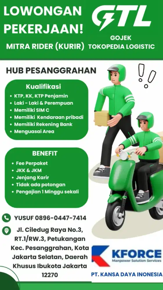mitra kurir paket GOTO LOGISTIK (GTL)
