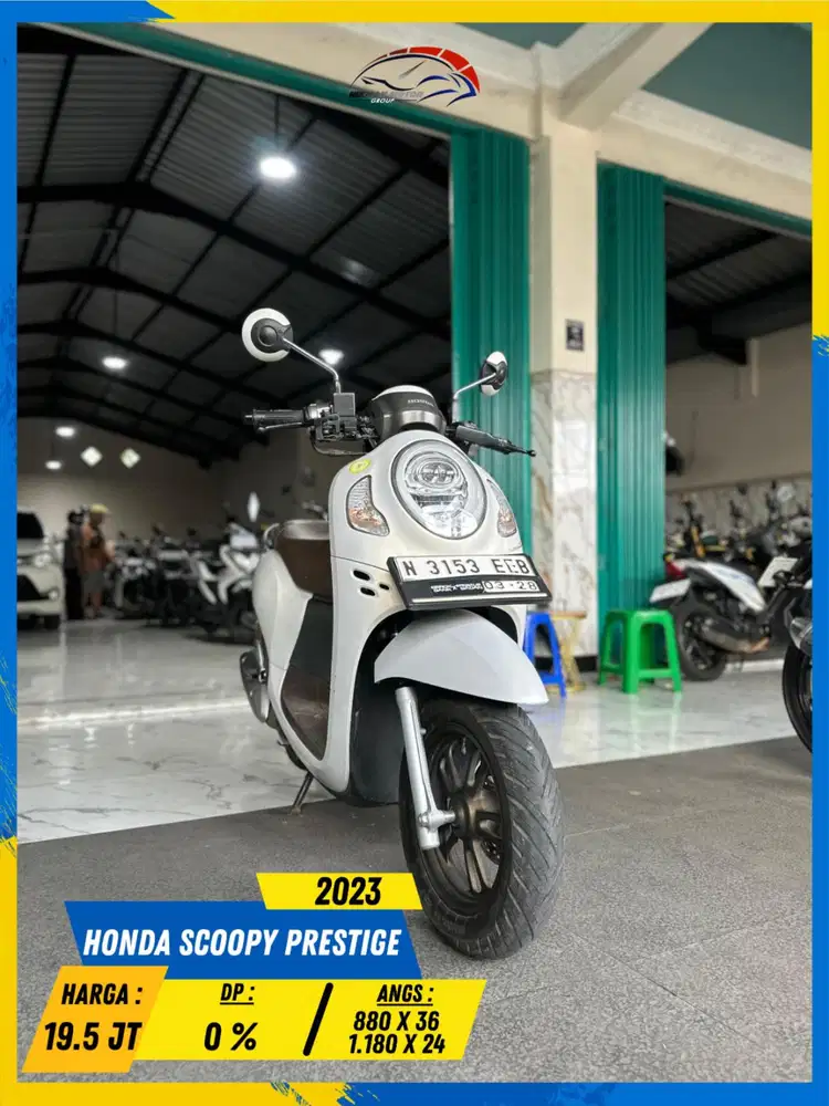 HONDA SCOOPY PRESTIGE 2023 MESIN AMAN BOSSKU HIKMAH MOTOR KEPUH MALANG